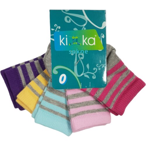 Kika Set čarapa za bebe, 4 komada, &amp;Scaron;arene Slike