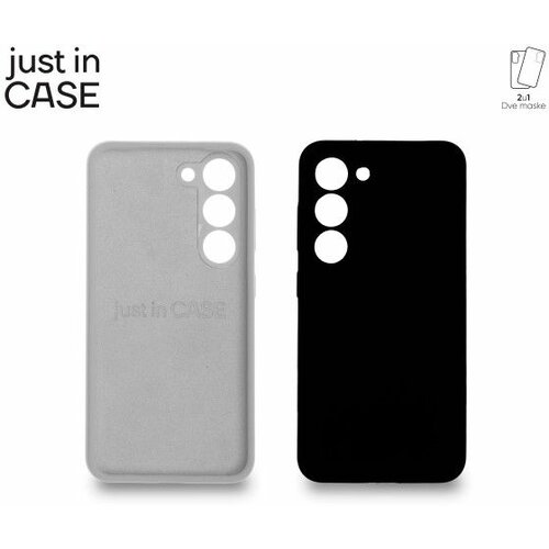 Just In Case 2u1 extra case mix plus paket crni za S23 ultra Cene