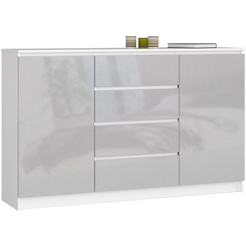 AKORD KOMODA K160 2D 4SZ CLP METALIK GLOSSY, (21703024) Cene