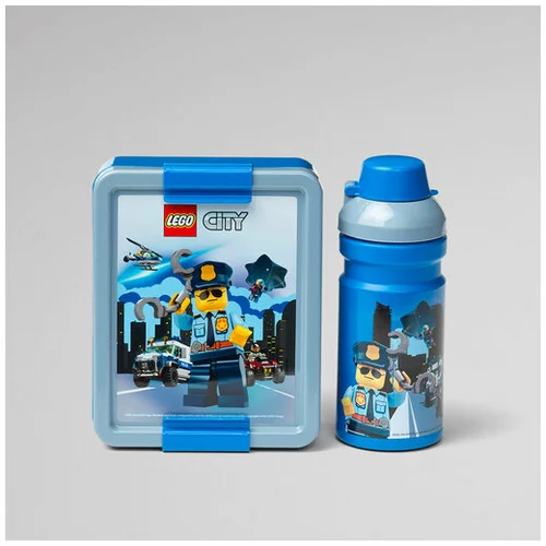 Lego CITY Kutija za užinu, plava, veličina