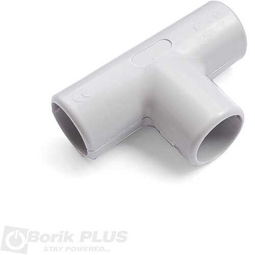 A+ plastic T nastavak za kablovske plastične cevi prečnika 20mm Slike