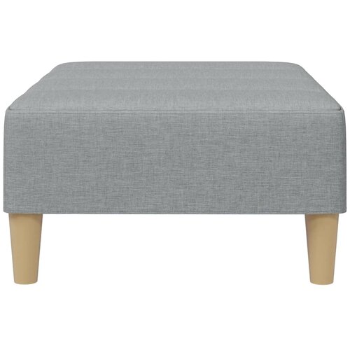  Tabure svjetlosivi 77x55x31 cm od tkanine Slike