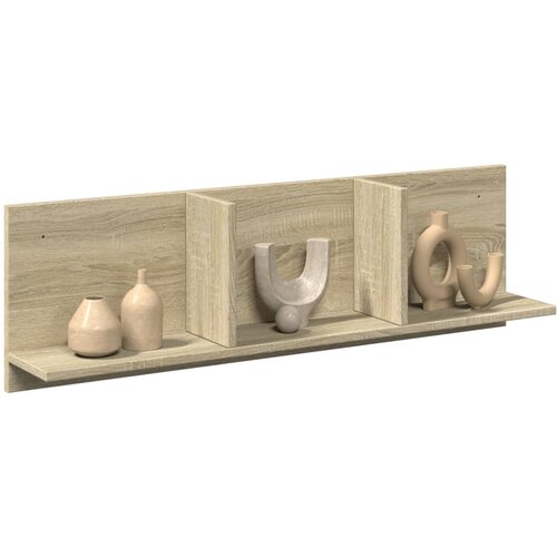 vidaXL Zidni ormarić boja hrasta 100x16,5x30 cm od konstruiranog drva Cijene