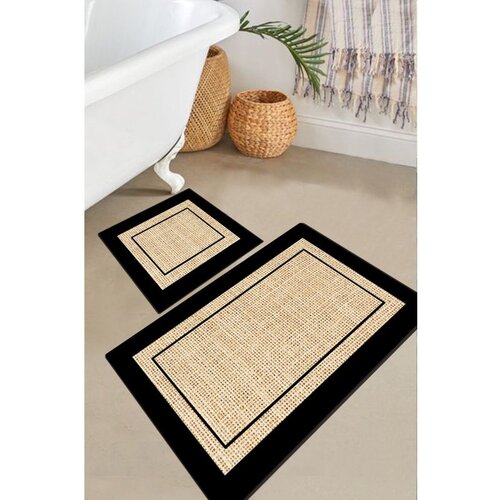  Regona - Beige Beige Bathmat Set (2 Pieces) Slike