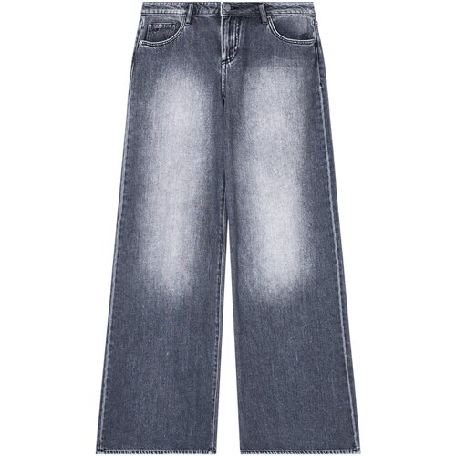 EAX Jeans straight 5 POCKETS PANT XW001184 AF16086 Siva Slike