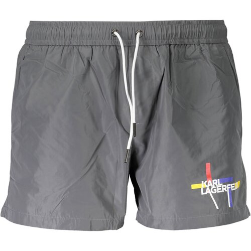 KARL LAGERFELD BEACHWEAR SWIMSUIT BOTTOM MEN GREY Slike