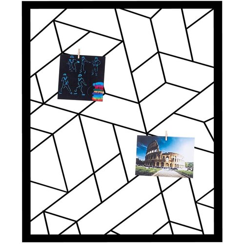 Wallity Zidna dekoracija Moodboard 2, 50x60 cm, Crna Cene