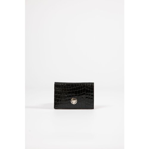 Mona ženski crni kožni novčanik sa printom 6518619-2 Slike