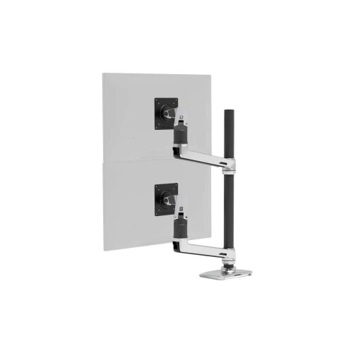 Ergotron 45-549-026 2-struki stolni nosač za monitor 101,6 cm (40&amp;#039;&amp;#039;) podesiv po visini, mogučnost savijana, vrtljivi nosač, mogučnost okretanja Slike