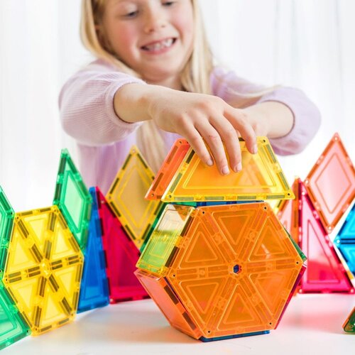 Learn &amp;amp; Grow Toys Magnetne pločice Geo oblici, 36 kom Slike