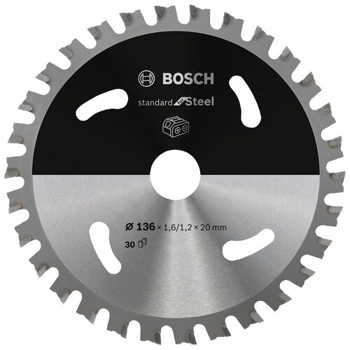 Bosch List kružne testere za akumulatorske testere 136x20x1.6;1.2x30T Slike