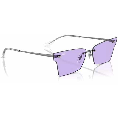 Ray-ban Sončna očala Xime Bio Based 0RB3730 004/1A Gunmetal/Violet