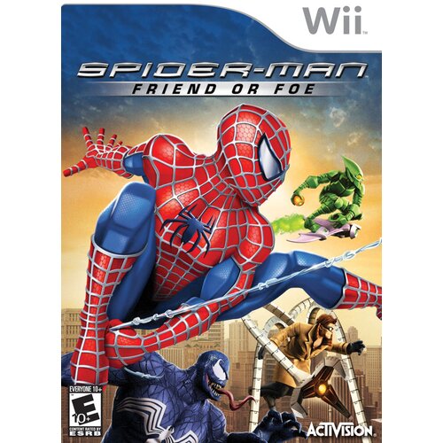 Spiderman Friend or Foe - igra v franco&amp;scaron;čini (WII) - rabljeno Slike