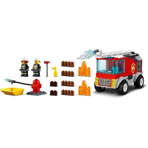Lego City Fire 60280 Gasilski tovornjak z lestvijo Slike