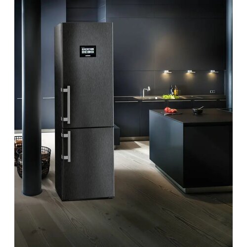 Liebherr CBNbs 4878, 351 l, M: 201 cm, BioFresh, NoFrost, energijski razred C, črn kombinirani hladilnik - Cene