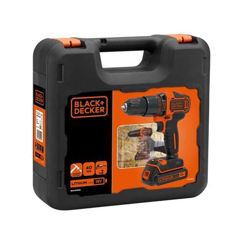 Black & Decker BDCHD18KB aku udarna bušilica 18v kofer+baterije Cijene