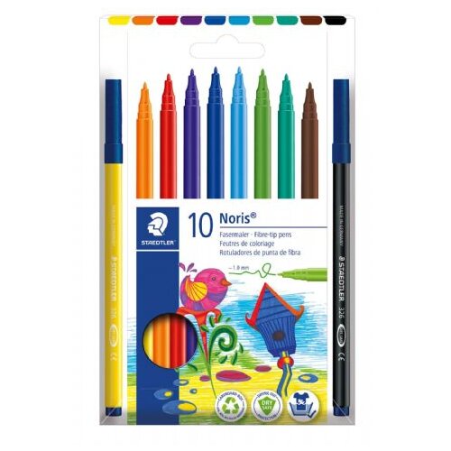 Staedtler flomastri Noris, 10/1 v kartonski škatli Cene