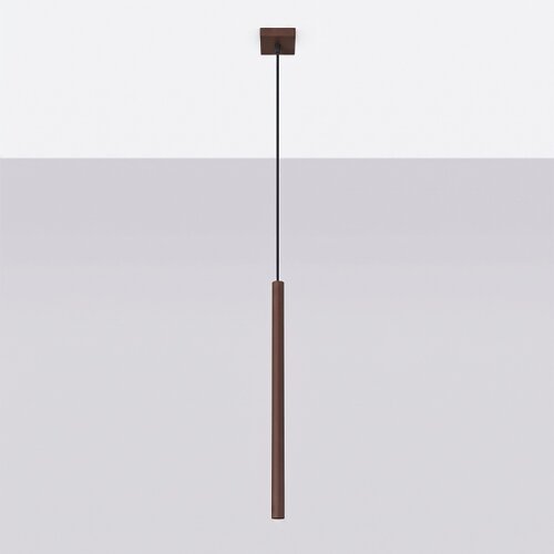 Sollux SL.2145 - Luster na sajli PASTELO 1xG9/8W/230V braon Slike