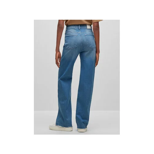 Boss Jeans hlače 50487294 Modra Regular Fit
