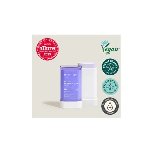 MARY & MAY SPF za lice u stiku Vegan Peptide Bakuchiol Sun Stick SPF50+ PA++++, 18 g Cene