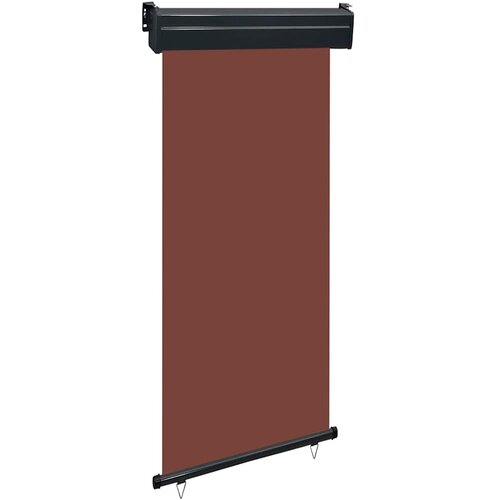 Balkonska bočna tenda 105 x 250 cm smeđa Cijene