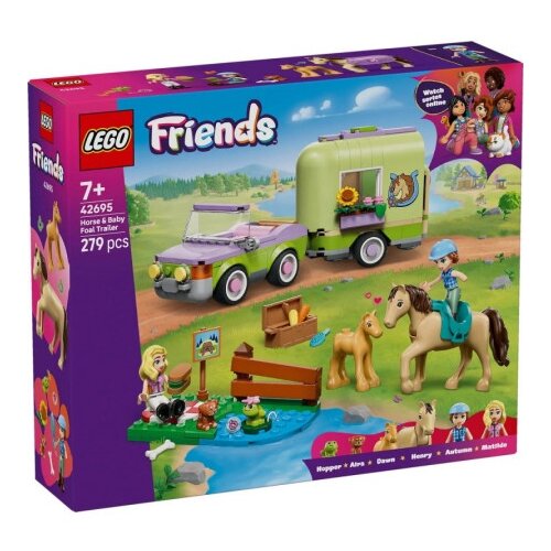 Lego friends horse and baby foal trailer ( LE42695 ) Cene