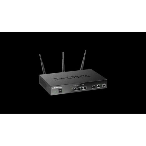 D-link DSR-1000AC, Wireless AC Unified Services VPN Router, 2xWAN, 4xLAN, 2xUSB, Console Port, 3x Detachable 2dBi Antennas ruter Slike