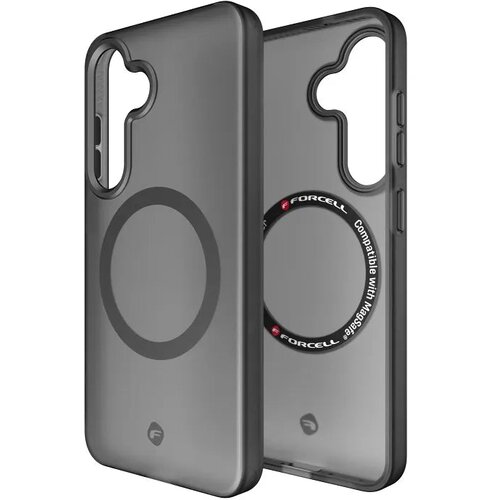 forcell F-PROTECT ovitek, združljiv z MagSafe, za SAMSUNG GALAXY S25 dimno črne barve Cene