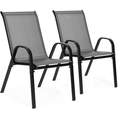 Modern Home modernhome set od 2 vrtne stolice - siva Slike