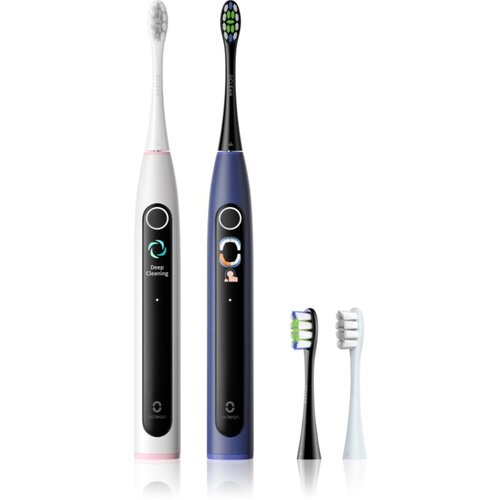 Oclean X Lite Duo Set sonična zobna ščetka + nadomestna glava Blue+Grey Cene