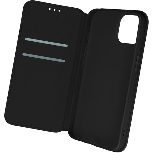 AVIZAR Ovitek za iPhone 13 Mini, držalo za kartico, stojalo za video in magnetni preklop - crn, (20629420) Cene