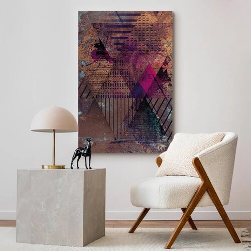  Slika - Honey Abstraction (1 Part) Vertical 60x90 Premium Print Slike