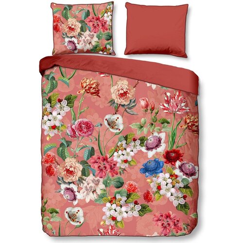 Descanso Narančasta posteljina za bračni krevet/za produženi krevet od pamučnog satena 240x220 cm Amalia &amp;ndash; Slike