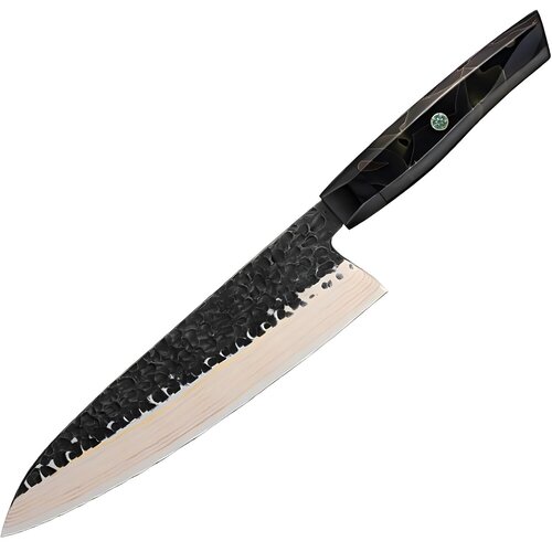  Damasku kuhinjski nož ZA-37583 - Chef / Crna / Smeđa KP37583 Cene