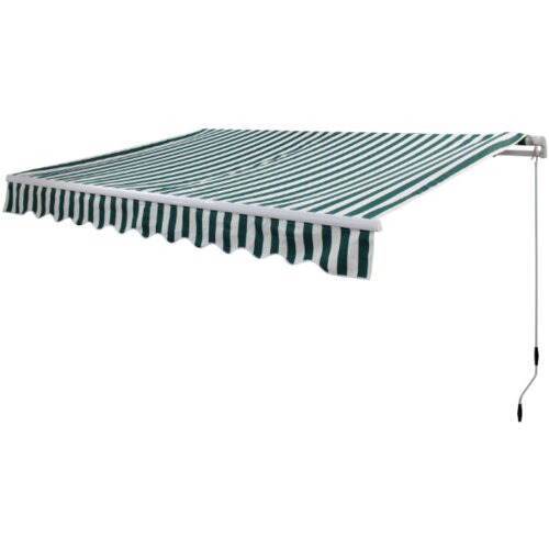  Tenda 4×2.5m zeleno bela Cene