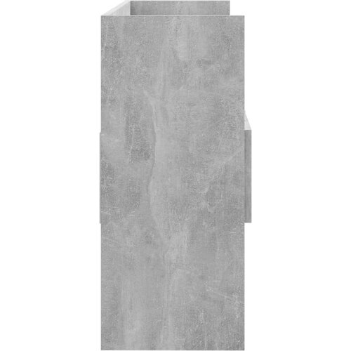 VidaXL Komoda siva boja betona 105 x 30 x 70 cm od iverice Slike