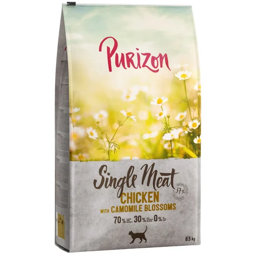 Purizon Single Meat piščanec s cvetovi kamilice - 6,5 kg