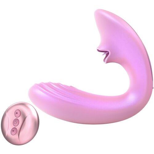 Tracy's Dog OG Lick - G-točka vibrator i klitoralni stimulator (ružičasto) Cijene