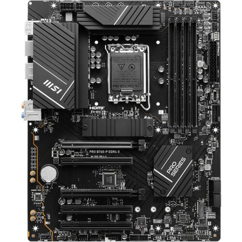 MSI pro B760-P II matična ploča Slike