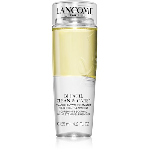 Lanc&amp;ocirc;me Bi-Facil Clean &amp;amp; Care Instant Eye Makeup Remover hranjivo i umirujuće dvofazno sredstvo za uklanjanje &amp;scaron;minke s očiju 125 ml za žene Slike