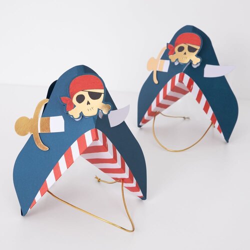 Meri Meri Papirnati &amp;scaron;e&amp;scaron;irići u setu 8 kom Pirate &amp;ndash; Slike