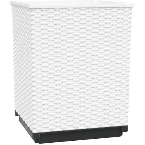  Sadilice 2 kom bijele 30 x 30 x 37 cm od polipropilena Slike