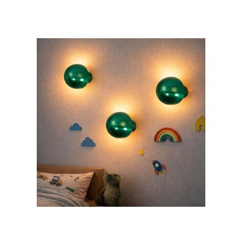 Opviq fungal - 13361 - zelena zidna lampa Slike