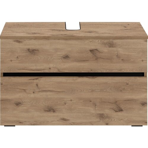 Støraa Omarica za pod umivalnik v hrastovem dekorju 80x55 cm Wisla &ndash; Cene