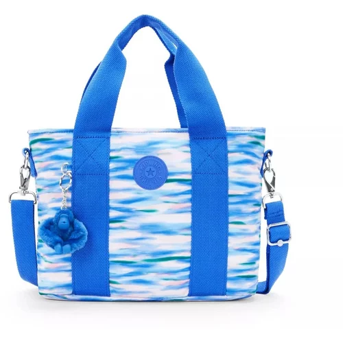 Kipling Nakupovalna torba 'MINTA' kraljevo modra / bela