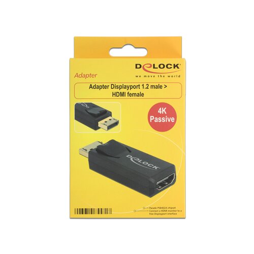 Delock displayport - hdmi adapter 4K 30Hz 65571 Slike