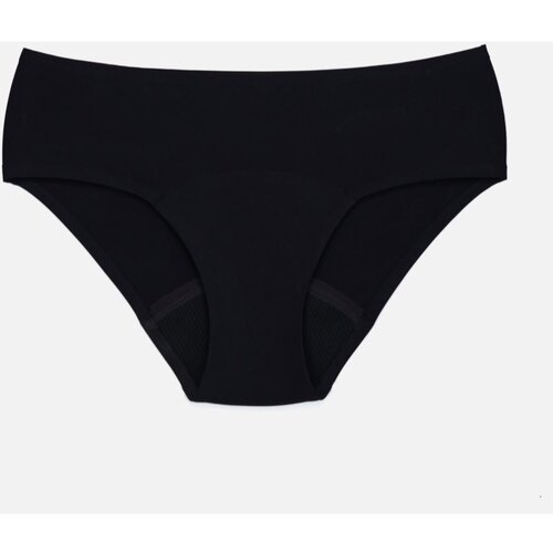 Snuggs Invisible Classic Black menstrualne hlačke iz blaga 1 kos Cene