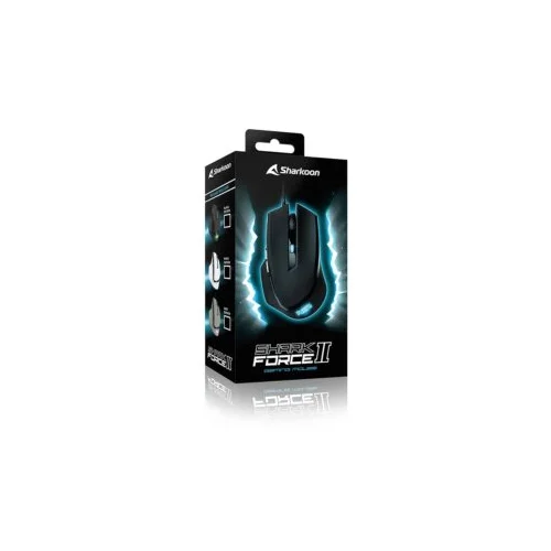  Miš SHARKOON gaming SHARK Force II black OPT U