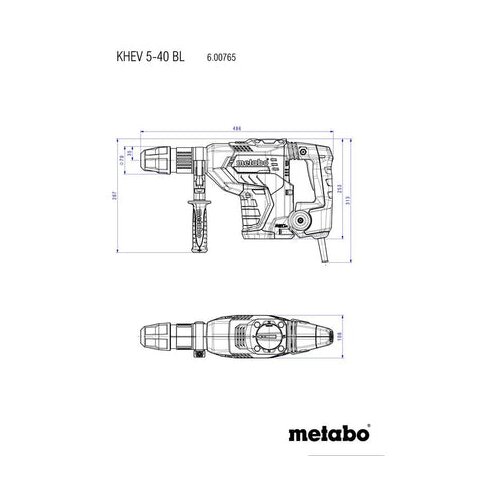 Metabo KHEV 5-40 BL Combi Hammer Slike
