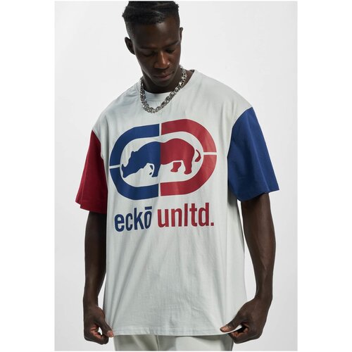 Ecko Unltd. Společnost Grande T-shirt grey/red/blue Slike